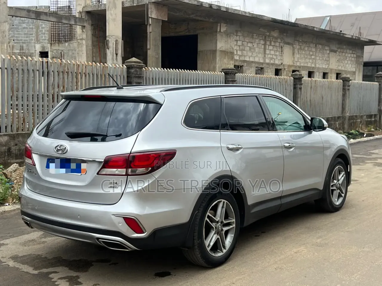 Hyundai Santa Fe Limited AWD 2016 Gris