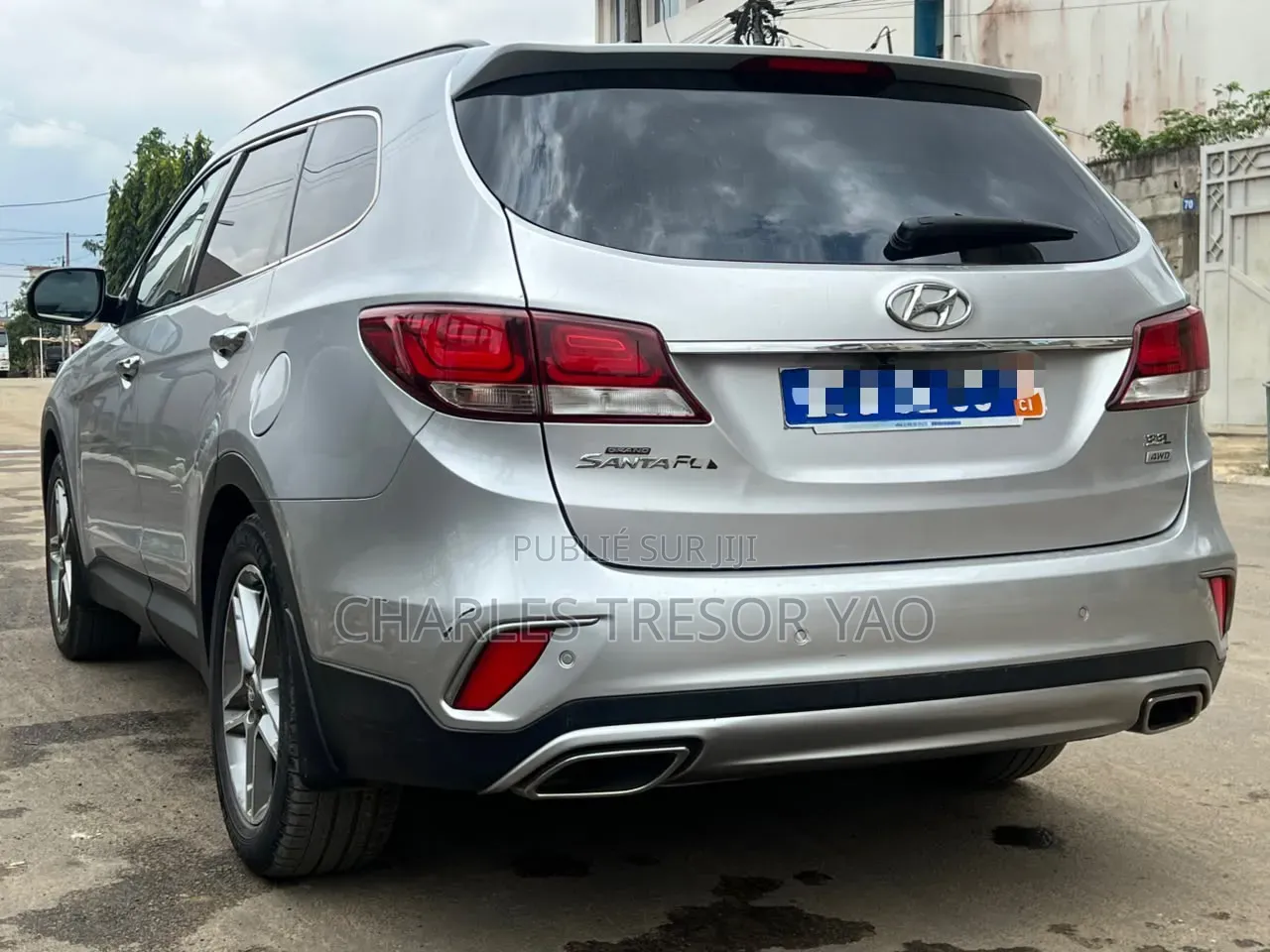 Hyundai Santa Fe Limited AWD 2016 Gris