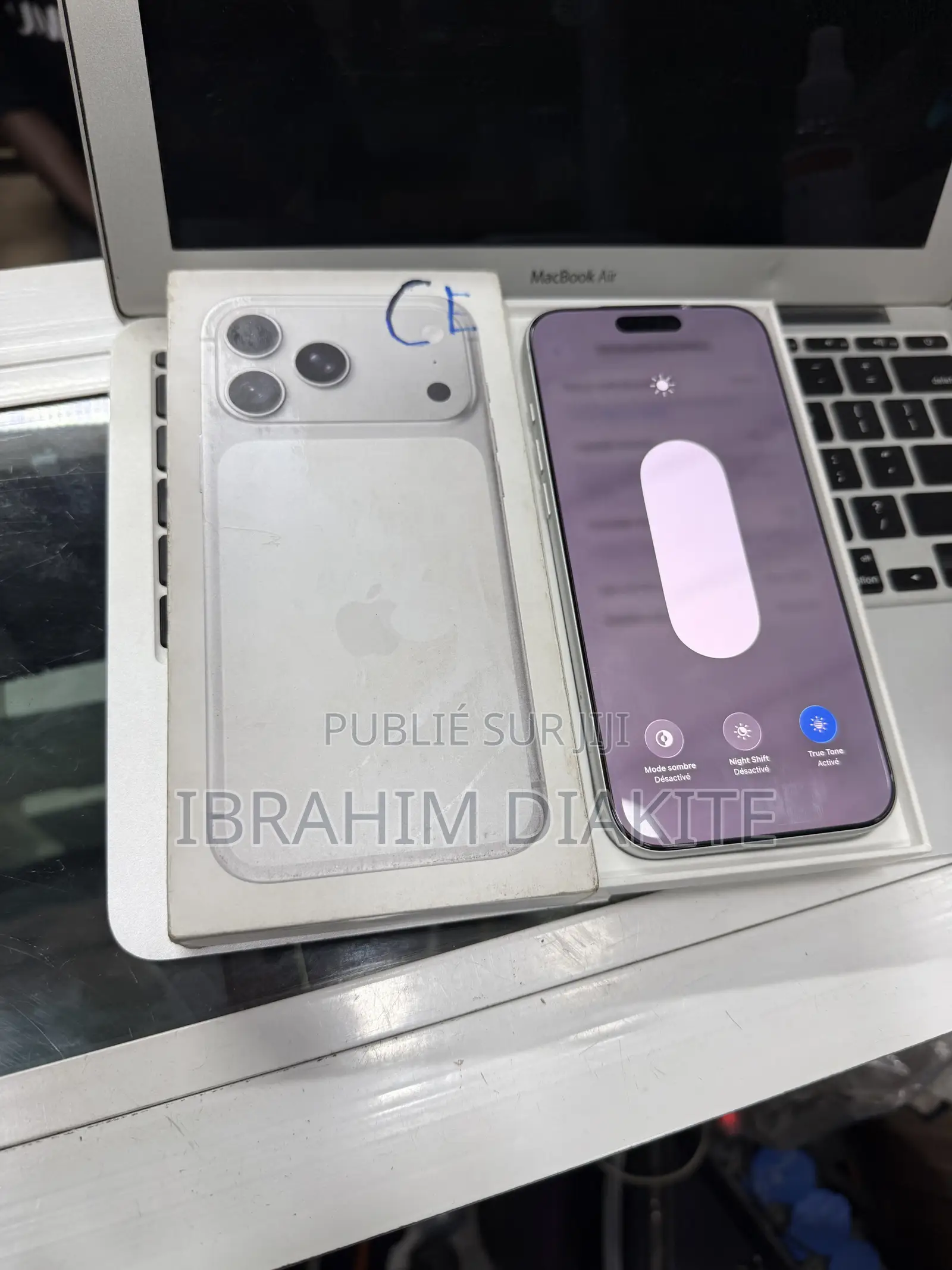 Pomme iPhone 17 Pro Max 256 GB Blanc