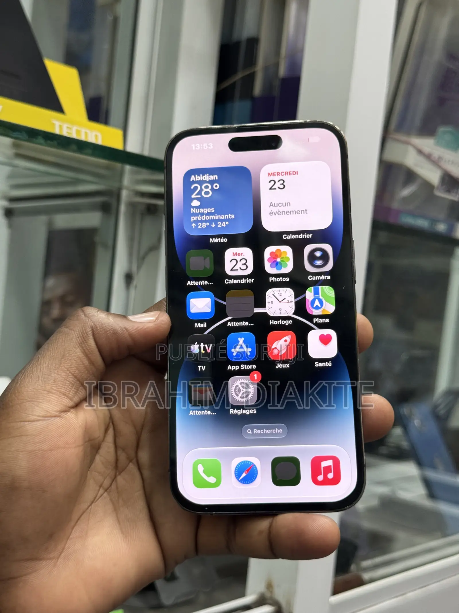 Pomme iPhone 14 Pro 128 GB Violet