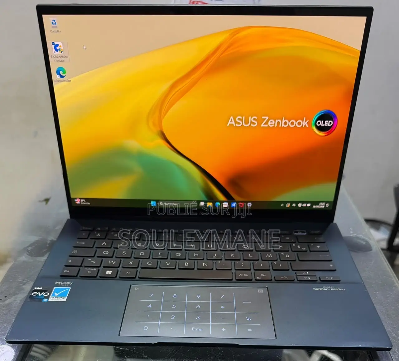 Ordinateur portable Asus Zenbook 14 OLED 16GB Intel Core i5 SSD 512GB