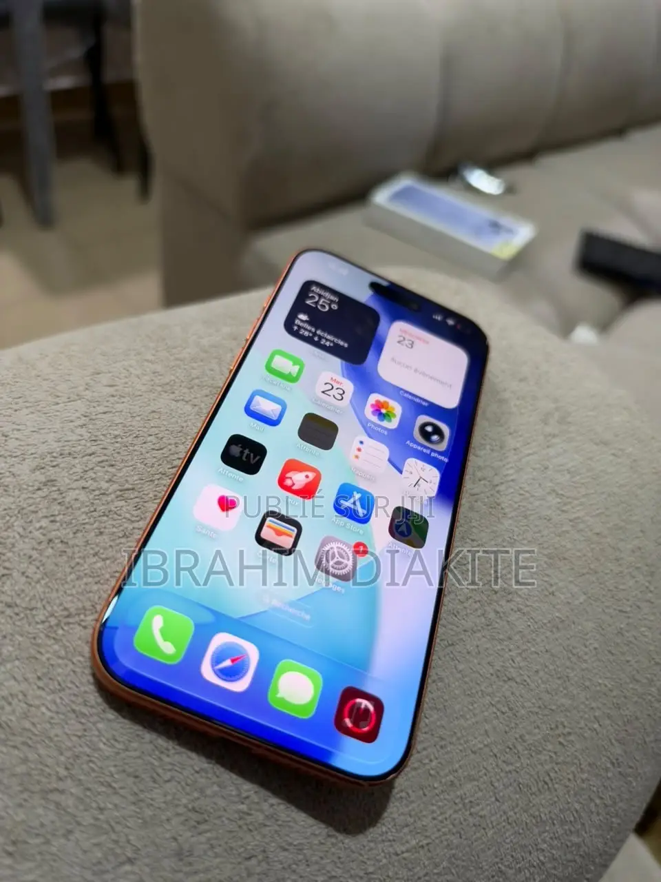 Pomme iPhone 17 Pro Max 256 GB Orange