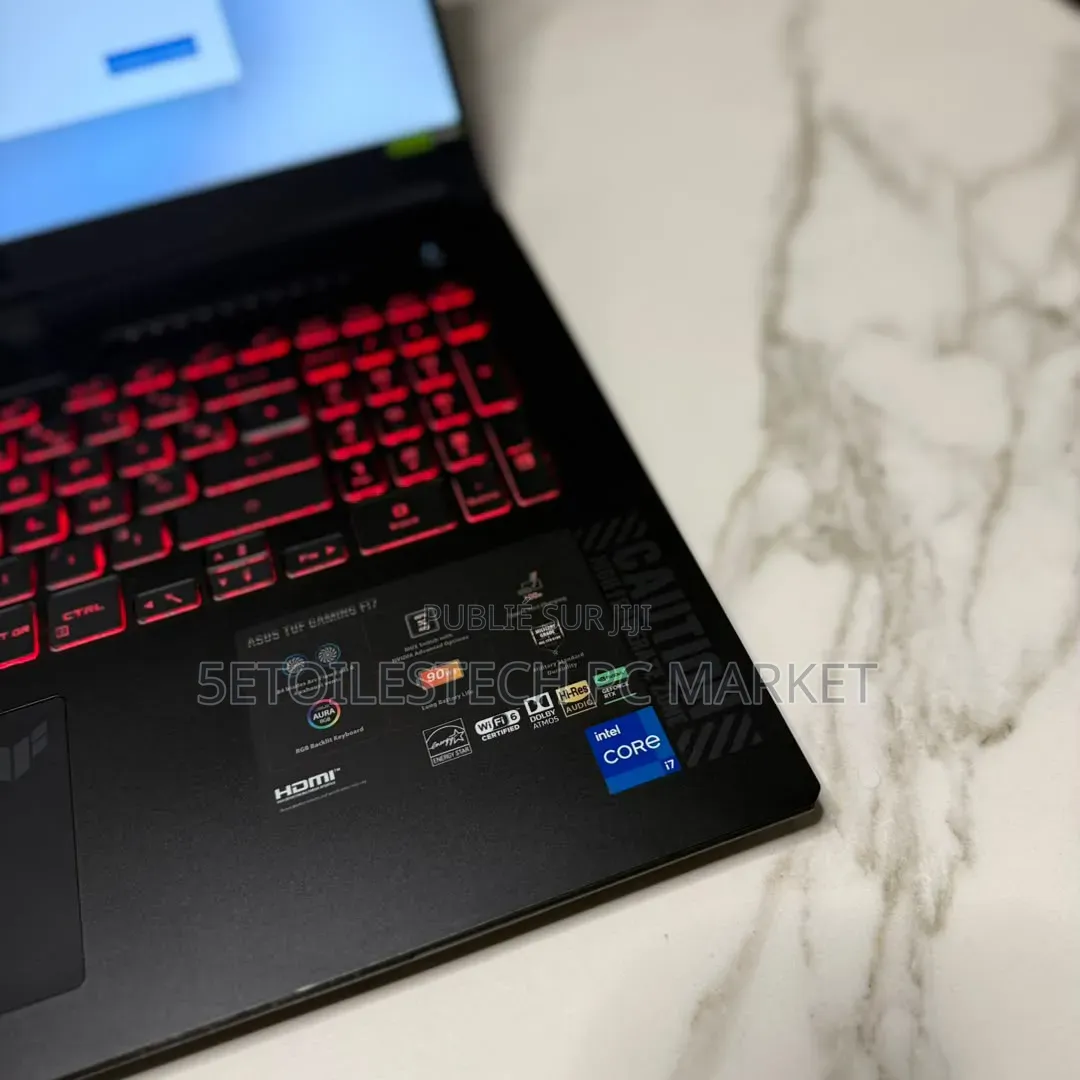 Nouveau Asus TUF Gaming F17 16GB Intel Core i7 SSD 512GB