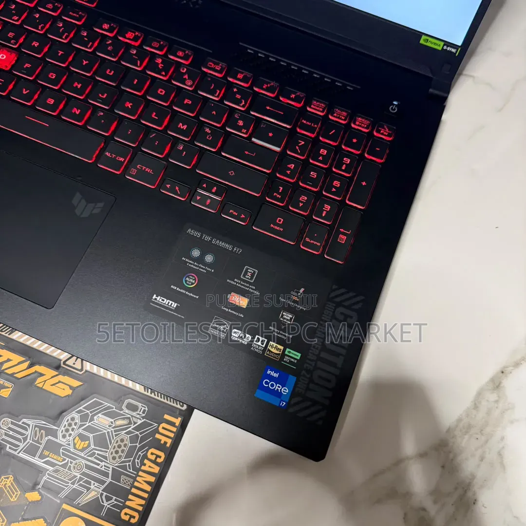 Nouveau Asus TUF Gaming F17 16GB Intel Core i7 SSD 512GB