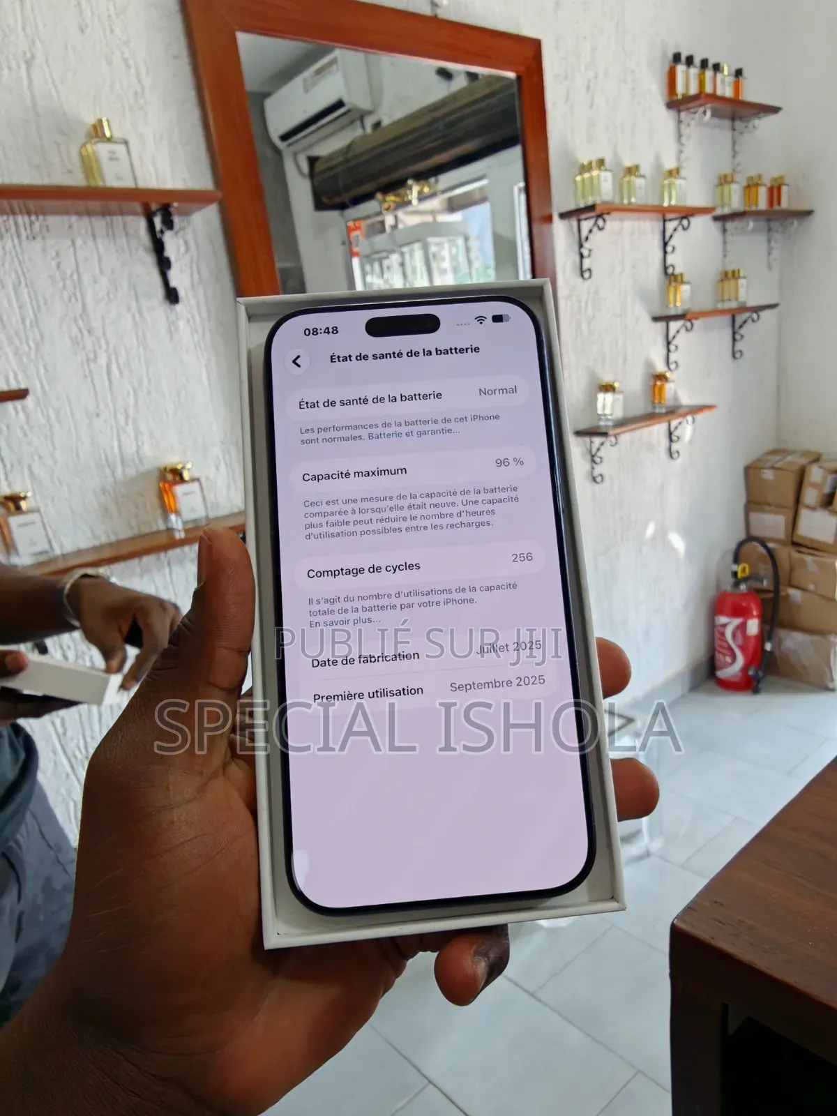 Nouveau Pomme iPhone 17 Pro Max 512 GB Bleu