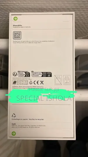 Nouveau Pomme iPhone 18 Pro 256 GB Rouge