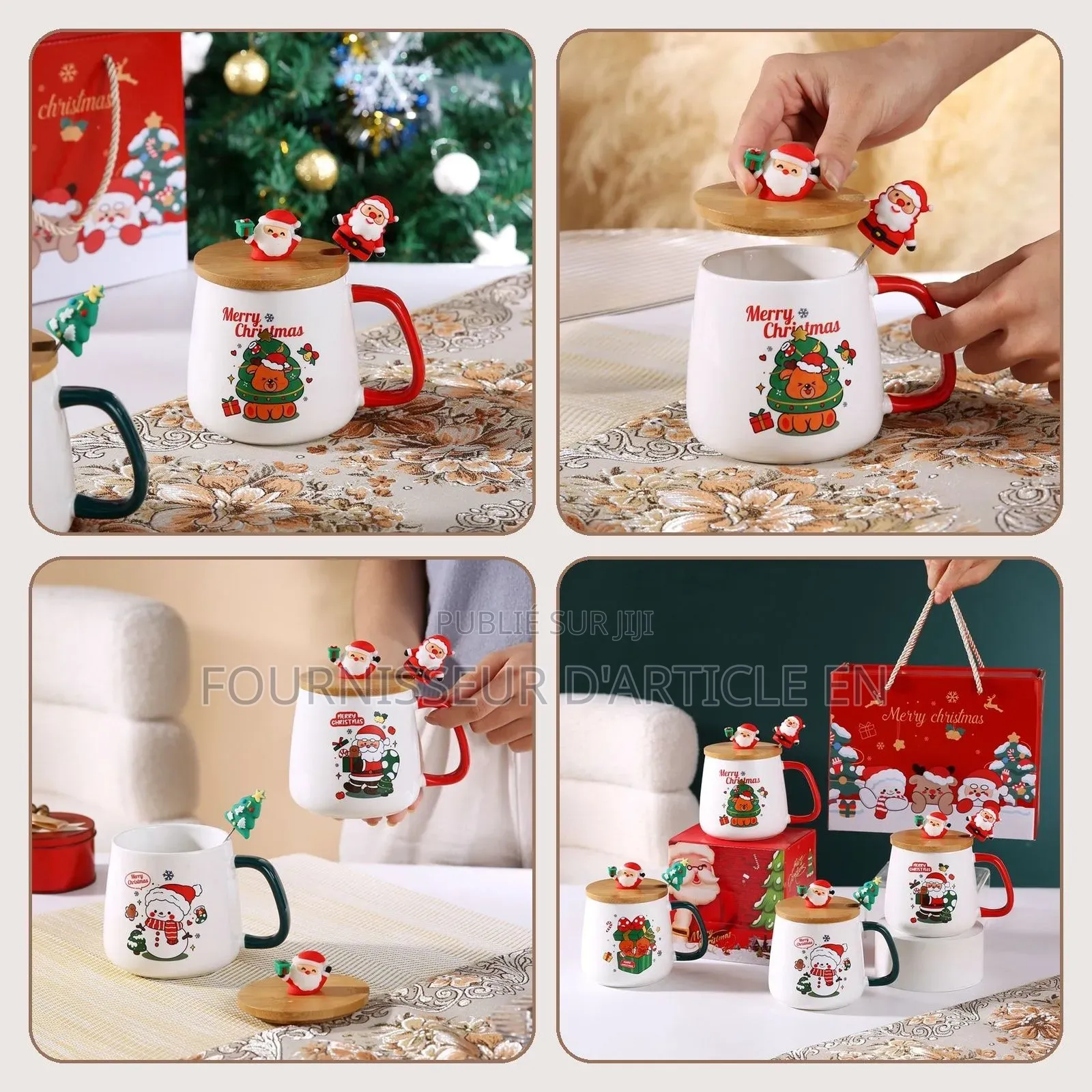 Tasse en Céramique De Qualité Pour Noël