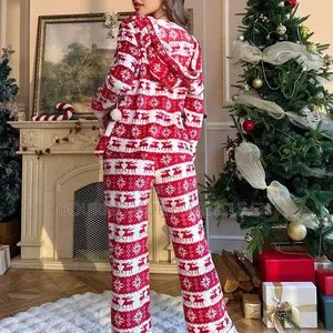 Ensemble Pyjama Deux Pièces Pour Femme Noël