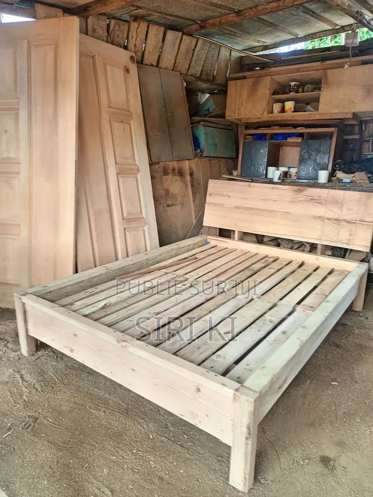 Lit en Bois