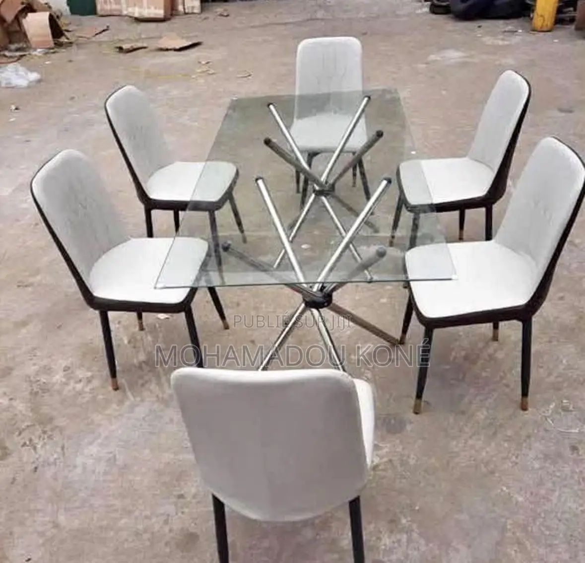 Table À Manger Vitrée Importer