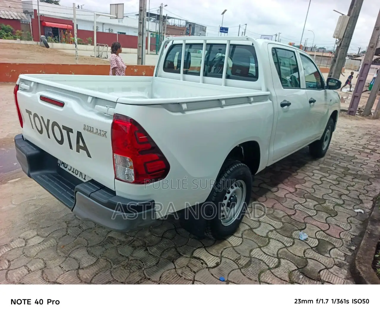 Nouveau Toyota Hilux 2025 Blanc