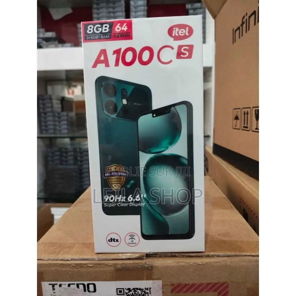 Nouveau Itel A100C 128 GB Autre