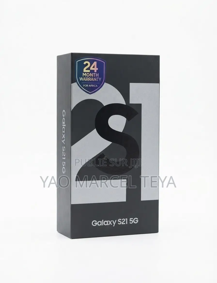 Nouveau Samsung Galaxy S21 5G 256 GB Noir