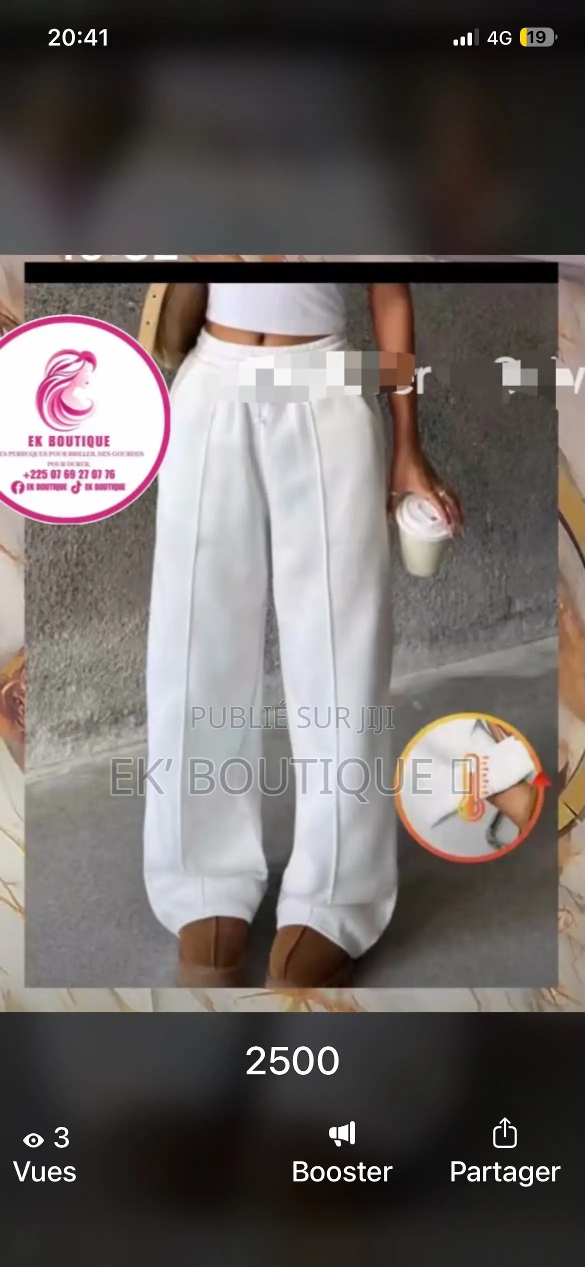 Pantalon Jogging