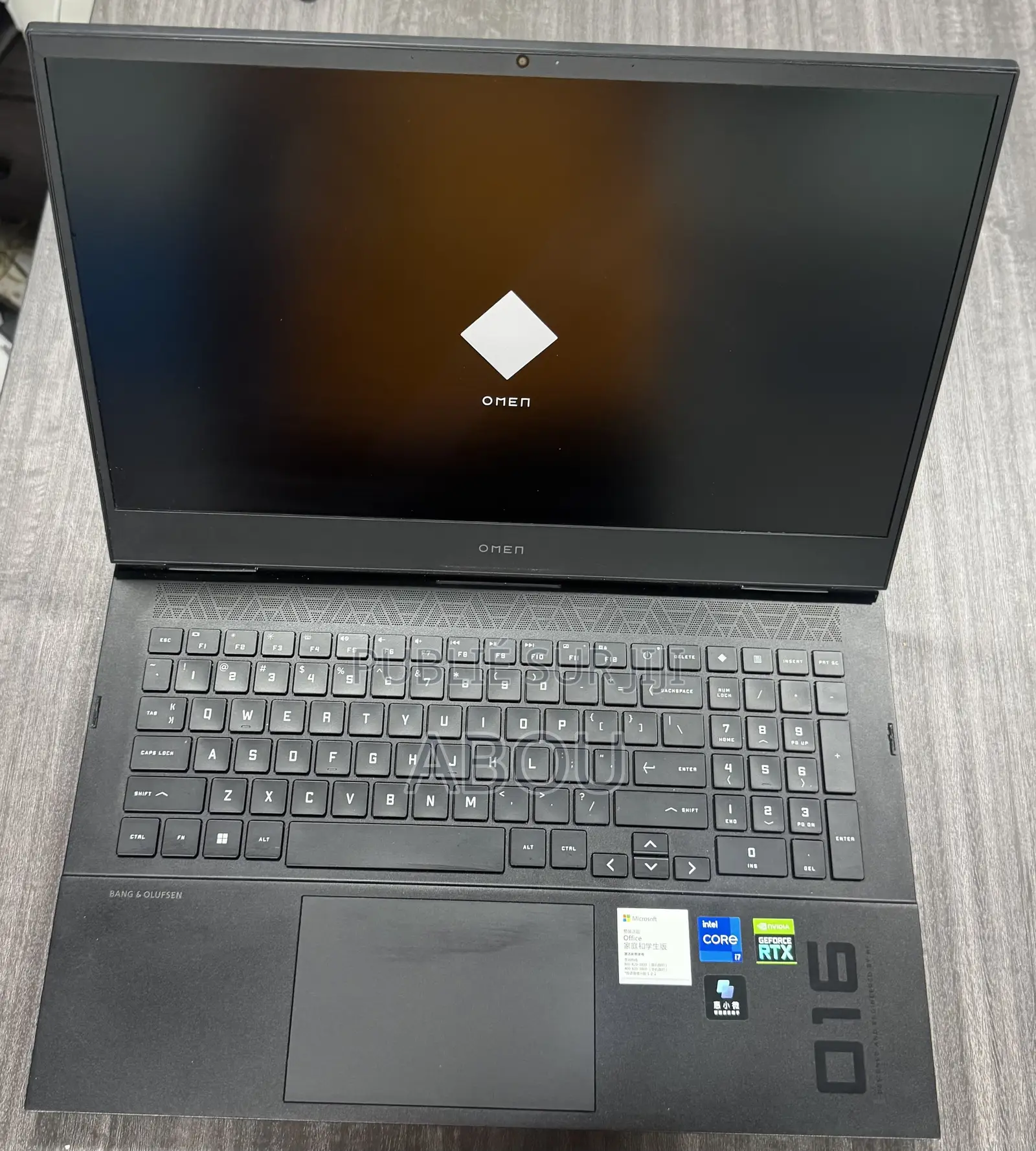 Ordinateur portable HP Omen 16 16GB Intel Core i7 SSD 512GB