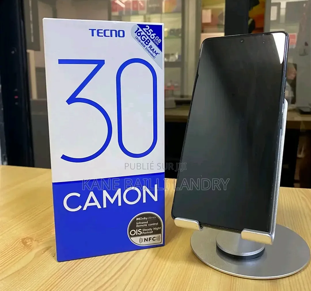 Nouveau Tecno Camon 30 256 GB Noir