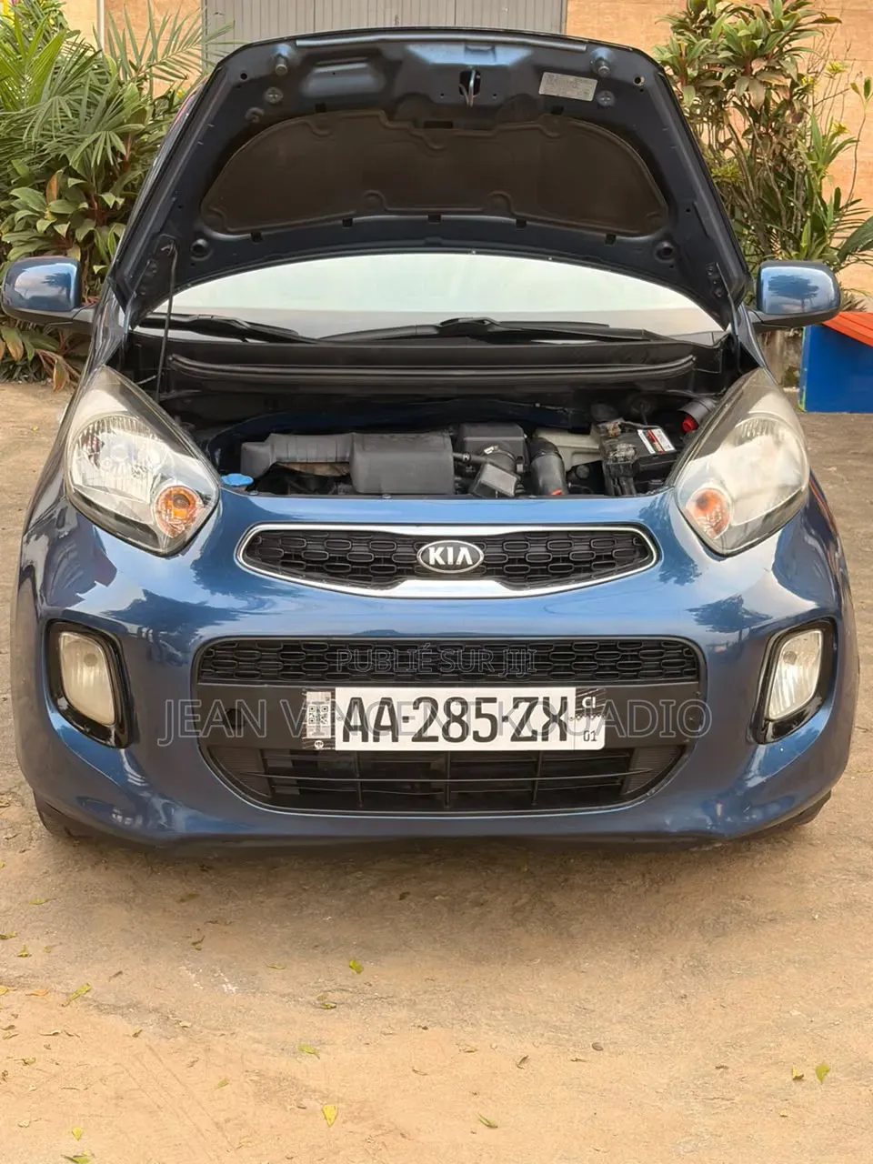 Kia Morning 2017 Bleu