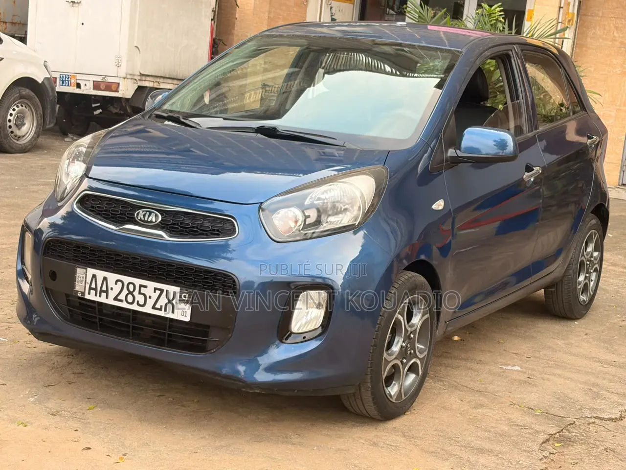 Kia Morning 2017 Bleu