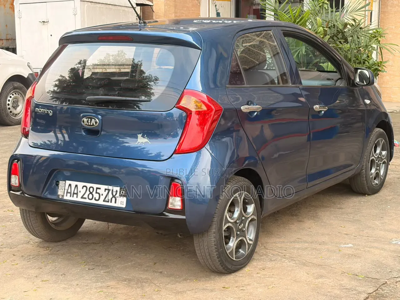 Kia Morning 2017 Bleu