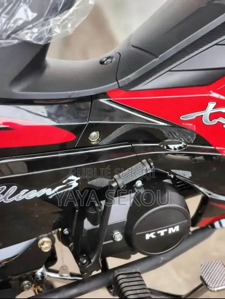 Nouveau KTM RC 125 2026 Noir