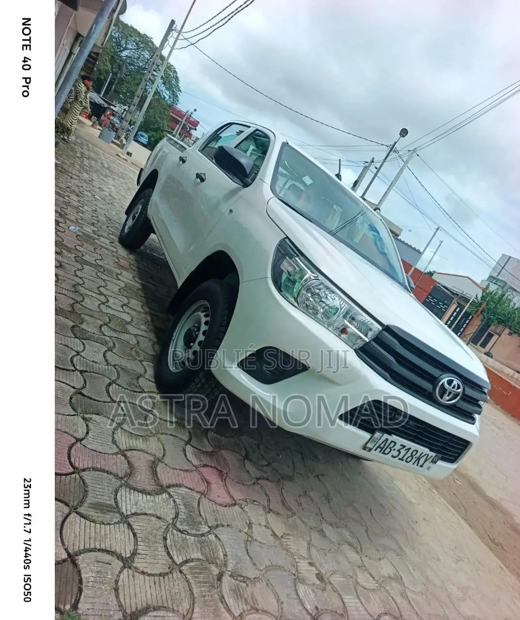 Nouveau Toyota Hilux 2025 Blanc