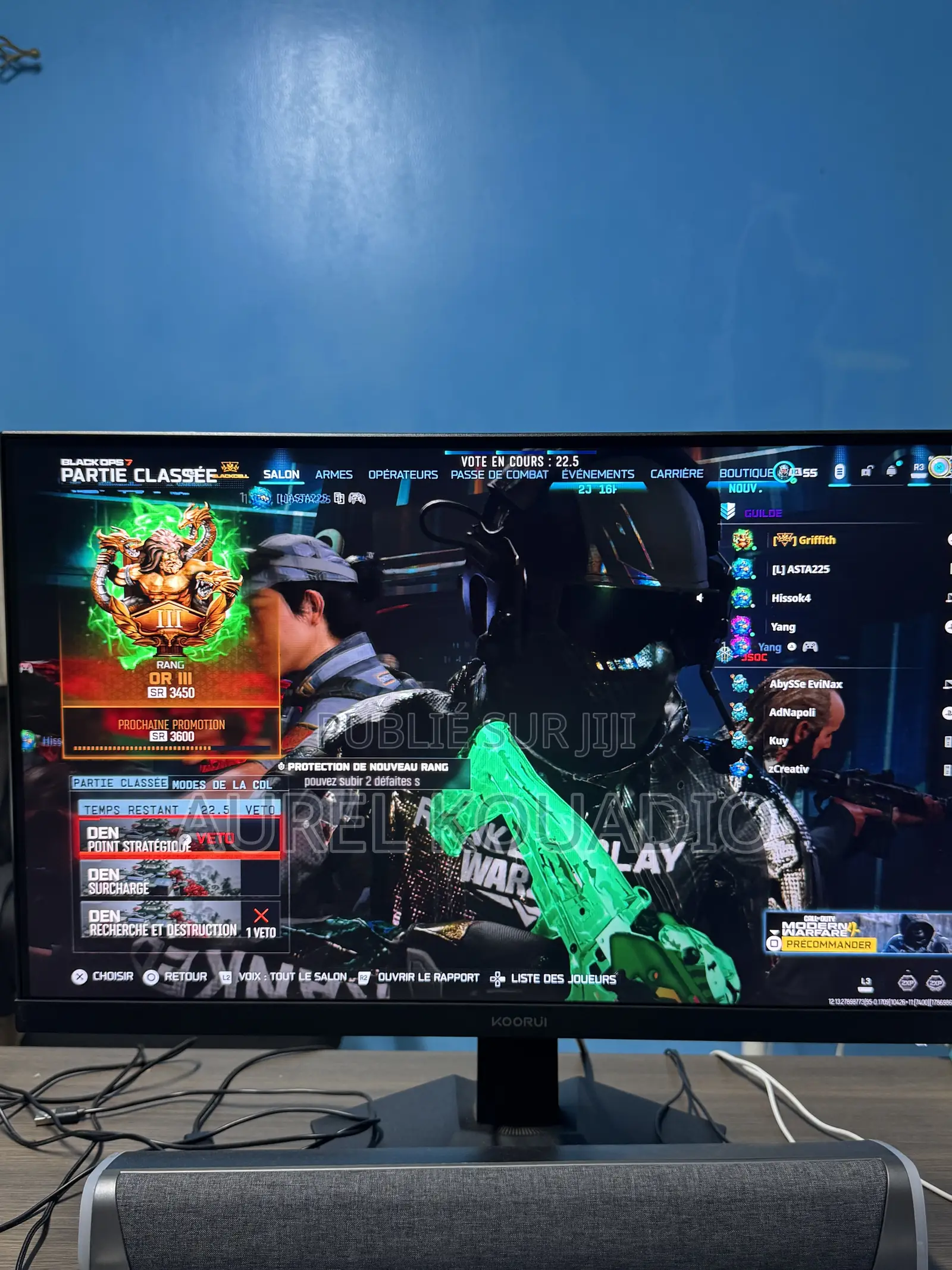 Écran Koorui 25pcs, Fast IPS 1ms FHD 200hz Adaptive Sync HDR 400