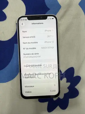 Nouveau Pomme iPhone 12 64 GB Blanc