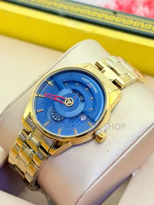 Keep Moving Montre Homme De Luxe Quartz Analogique
