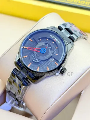 Keep Moving Montre Homme De Luxe Quartz Analogique
