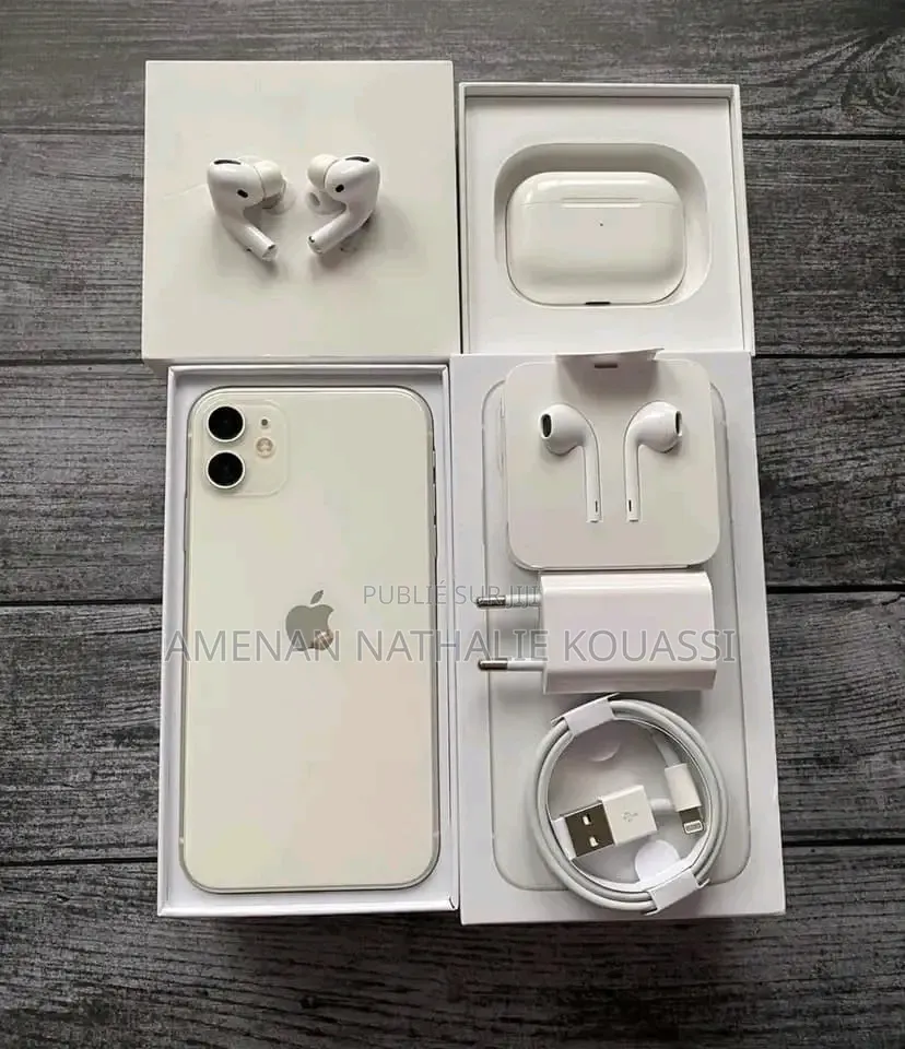 Nouveau Pomme iPhone 11 128 GB Blanc
