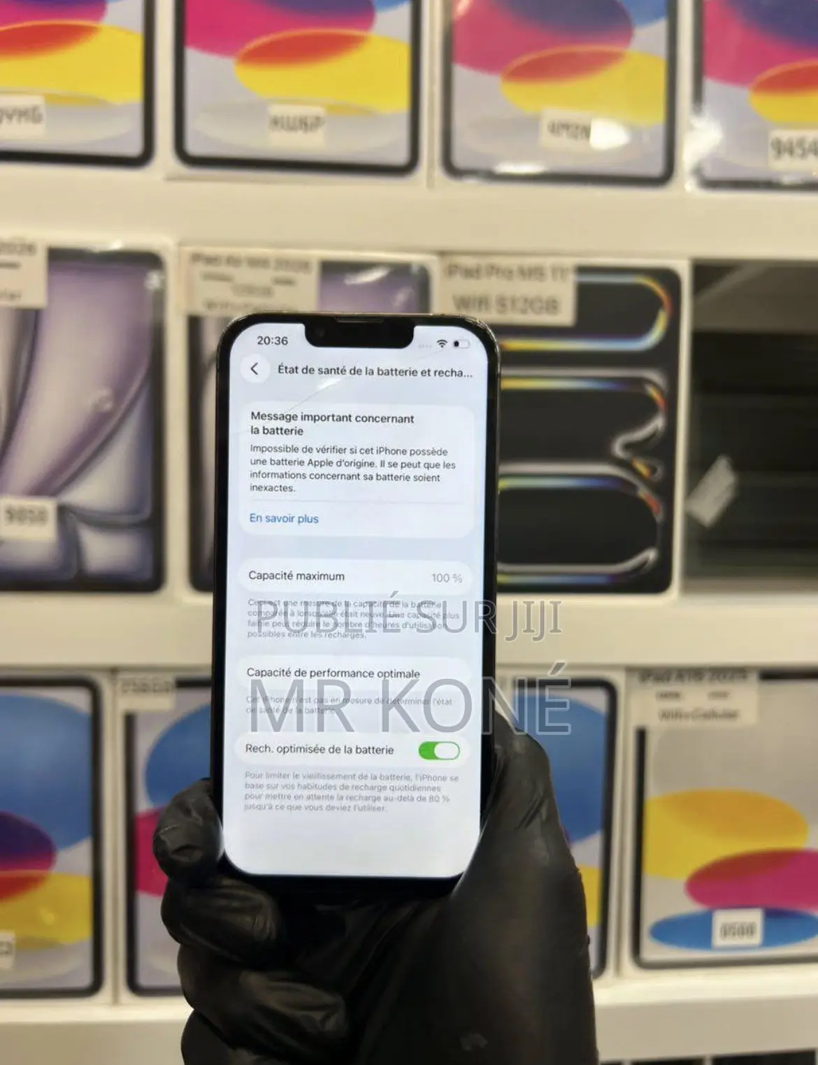 Nouveau Pomme iPhone 13 Pro 256 GB Noir