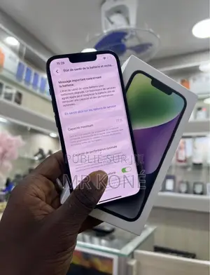 Nouveau Pomme iPhone 14 128 GB Noir