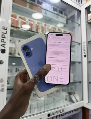 Nouveau Pomme iPhone 16 256 GB Bleu