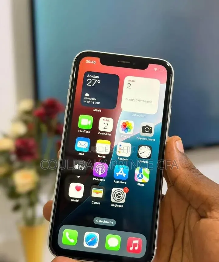 Nouveau Pomme iPhone XR 64 GB Blanc