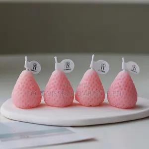 Bougies Parfumées À La Fraise.