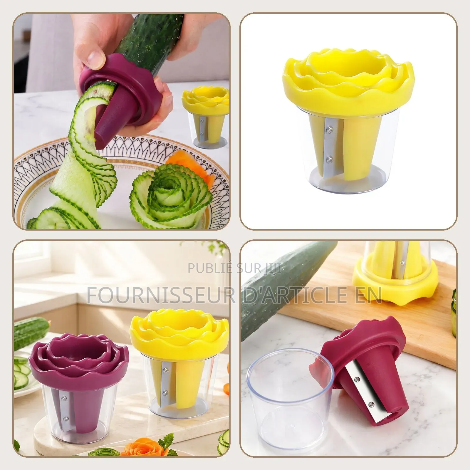 Trancheuse À Légumes en Spirale Créative.