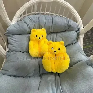 Chaussure Pantoufles Ours en Peluche.