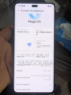 Honor 90 Pro 256 GB Gris