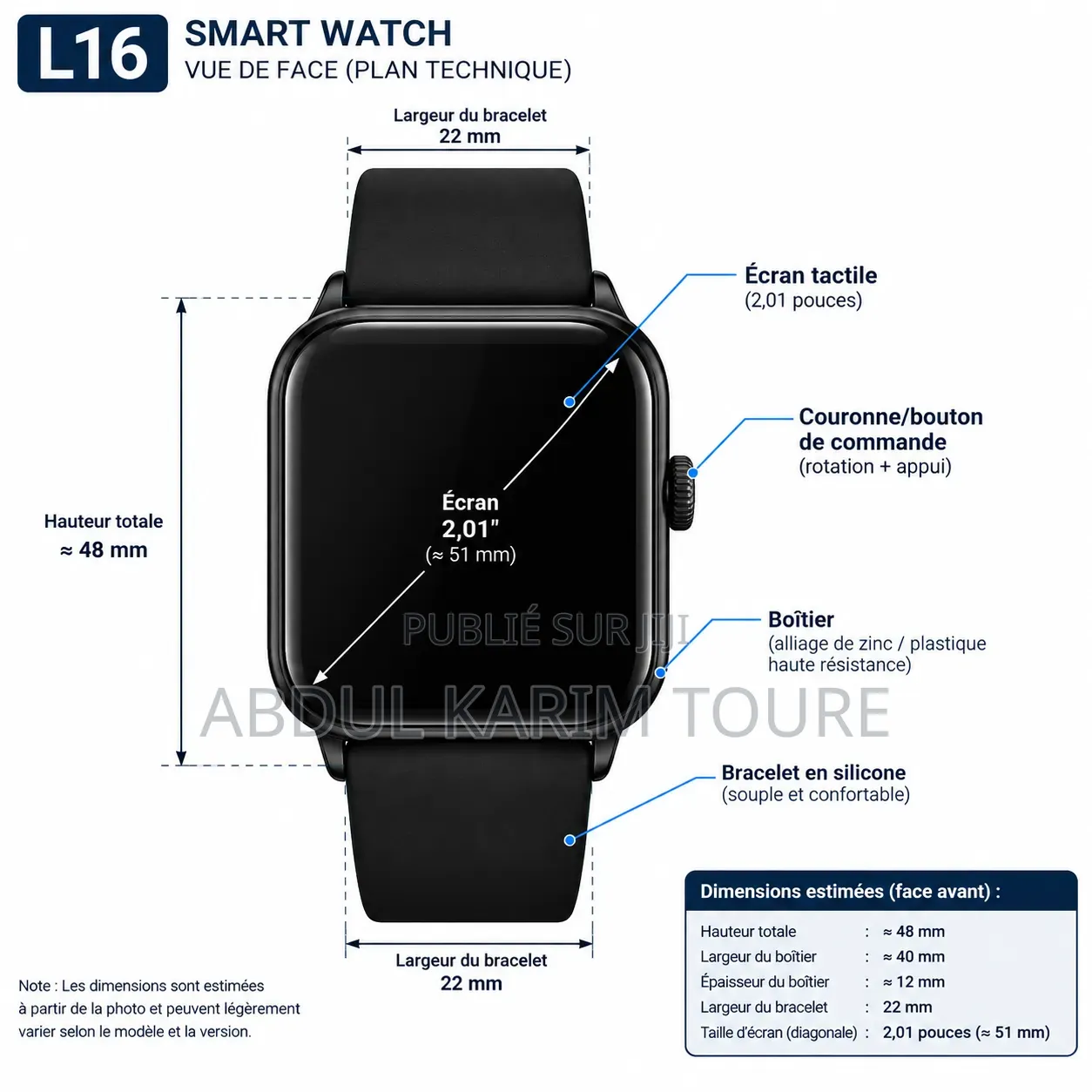 Smart Watch L16