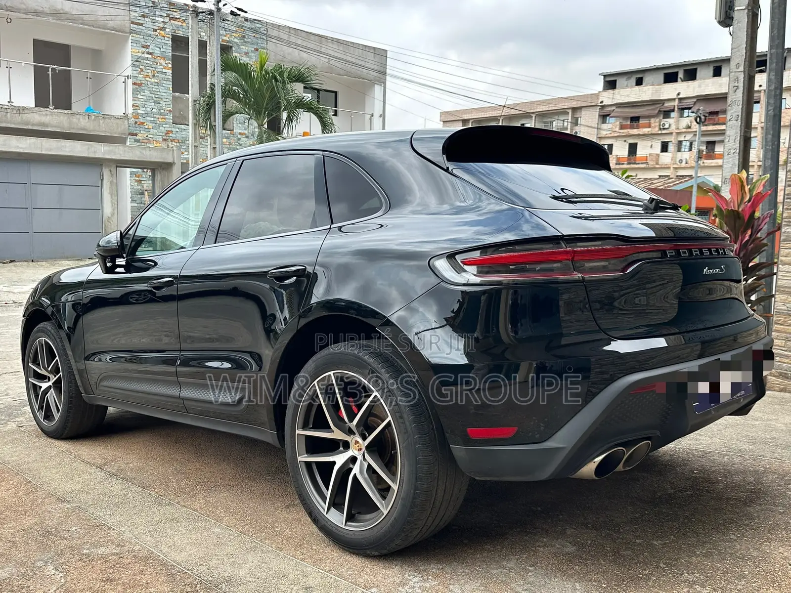 Nouveau Porsche Macan 2023 Noir