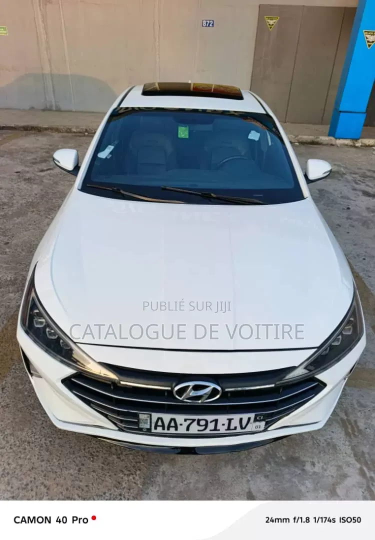 Hyundai Elantra 2020 Blanc