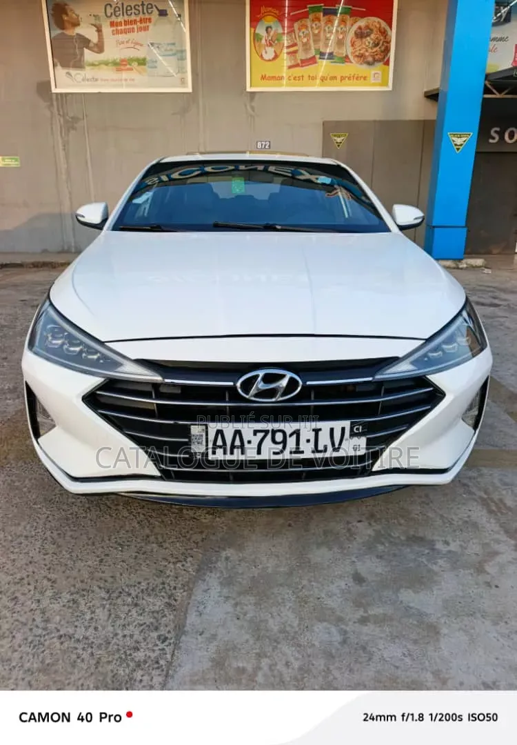 Hyundai Elantra 2020 Blanc