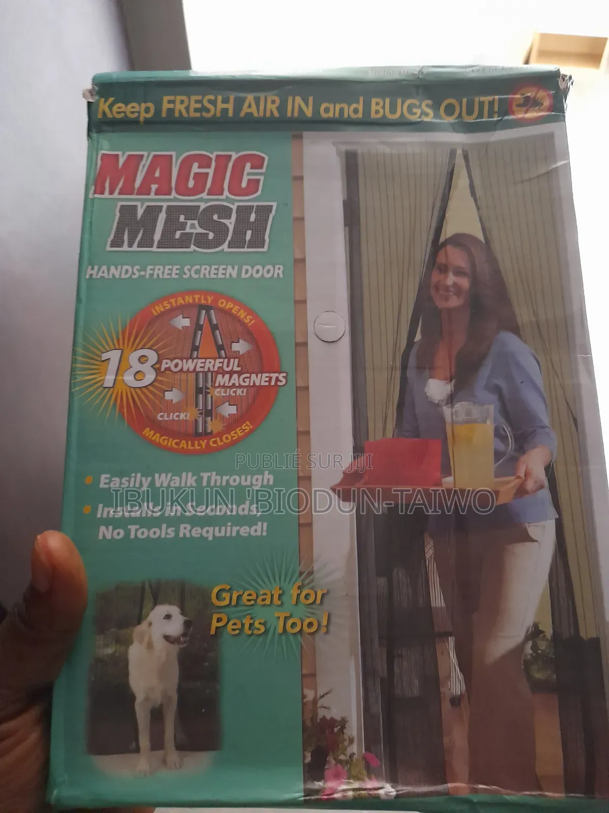 Moustiquaire Magnétique Magic Mesh