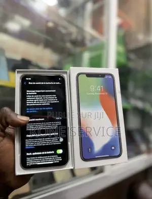 Nouveau Pomme iPhone X 256 GB Gris