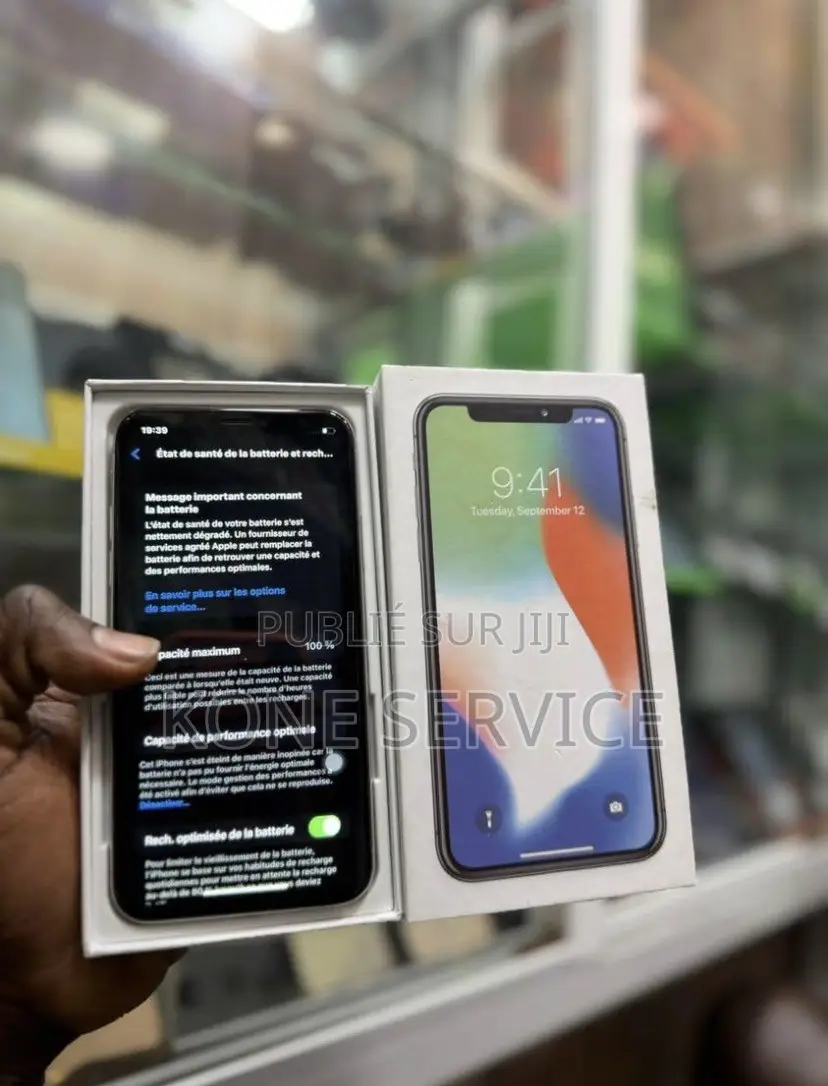 Nouveau Pomme iPhone X 256 GB Gris