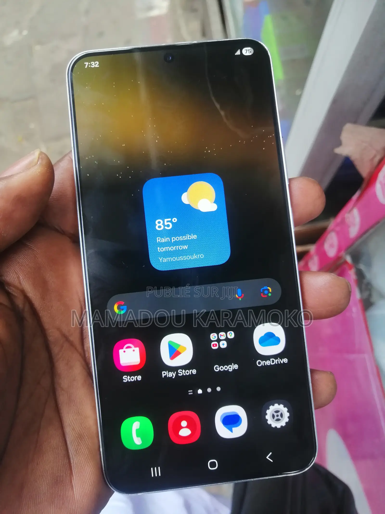 Nouveau Samsung Galaxy S22+ 5G 128 GB Doré