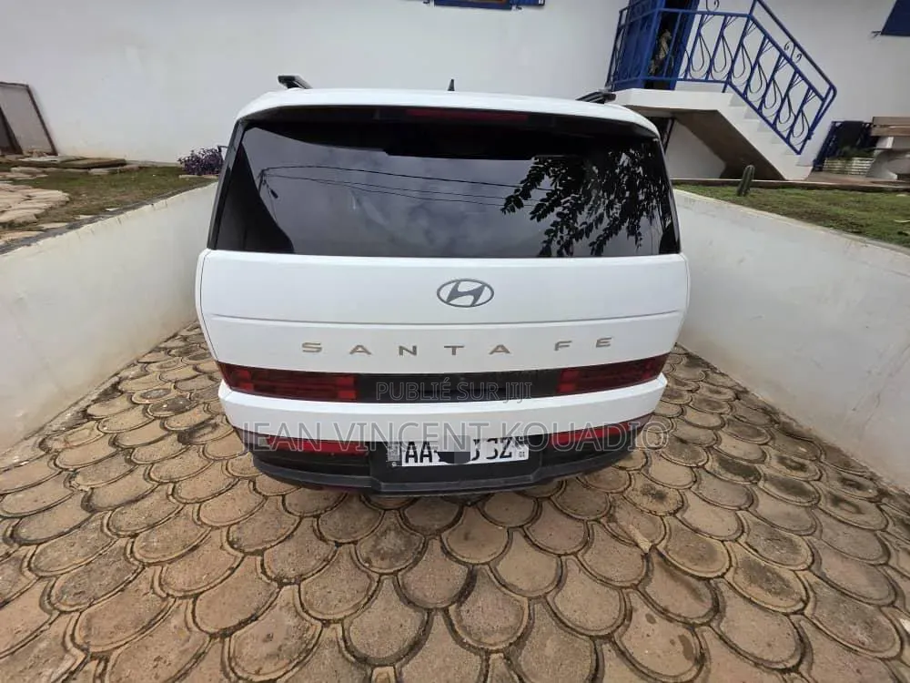 Nouveau Hyundai Santa Fe Calligraphy 2026 Blanc