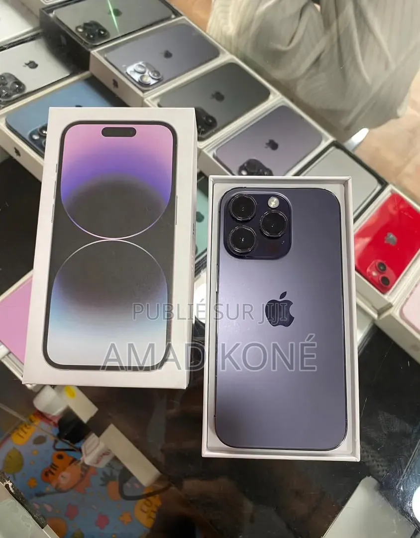 Nouveau Pomme iPhone 14 Pro 256 GB Noir