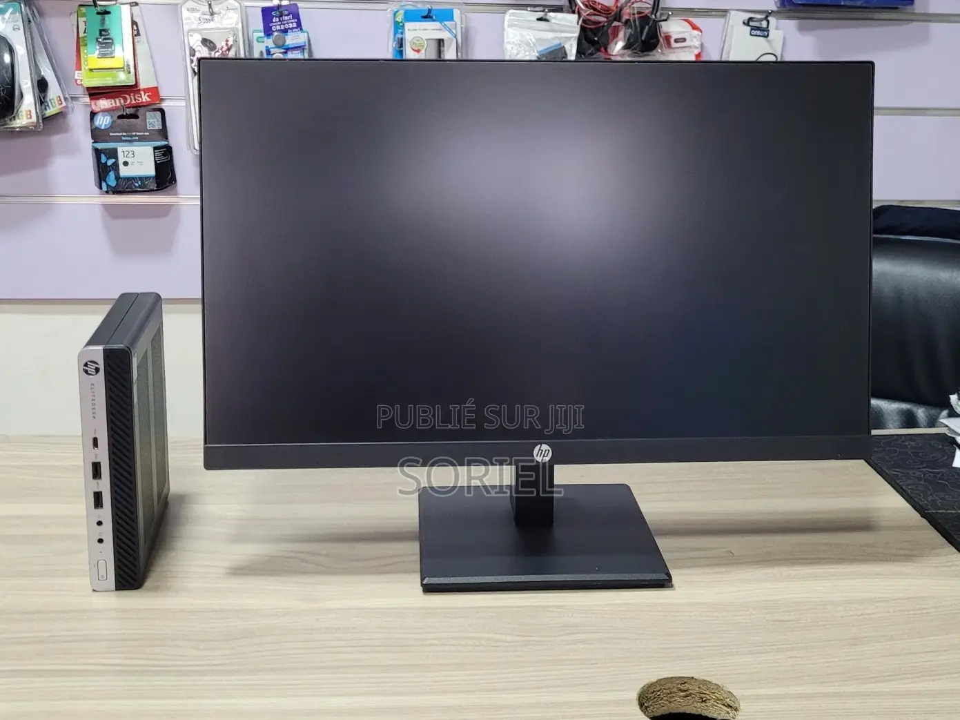 Ordinateur de bureau HP ProDesk 400 G4 8GB Intel Core i3 SSD 256GB