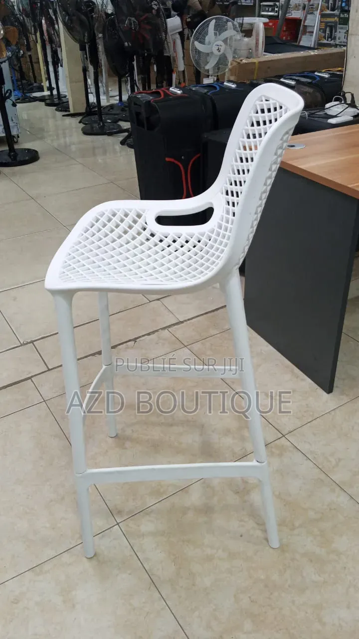 Chaise Haute en PVC Pour Bar